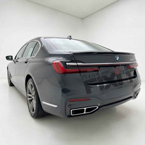 BMW 7 Series (2016-21) Lip Spoiler | Gloss Black | ABS Plastic Mate