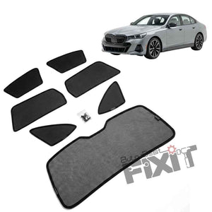 BMW 5 Series Car Window Curtains (2017-2024) - Custom Fit Sun Shade, UV & Privacy Protection