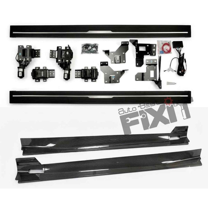 Side Steps Running Boards for BMW X7 2019-2026 - Skirting Included | Nerf Bars – Installed Photo