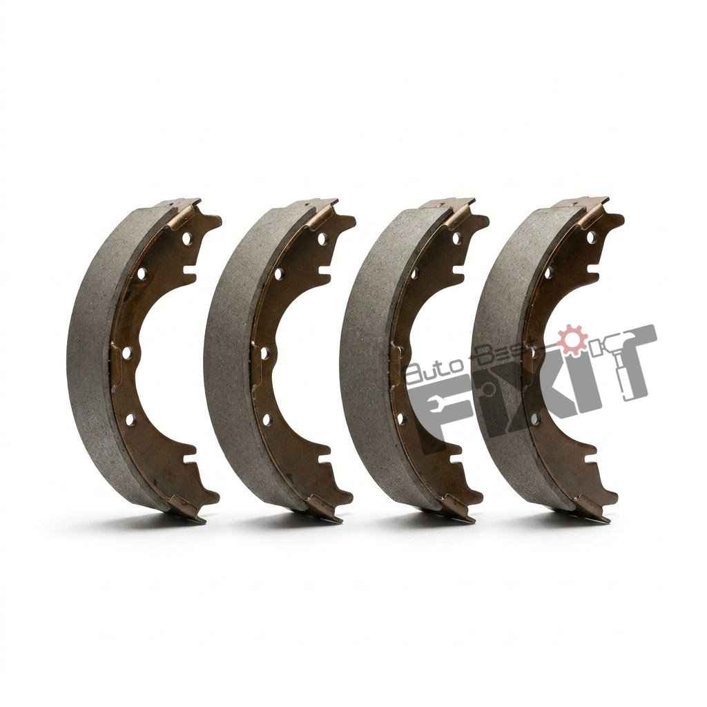Toyota Qualis REAR BRAKE SHOE (SET)-QUALIS 1999-2004 Petrol | 2003-2004 | SUPER CIRCLE