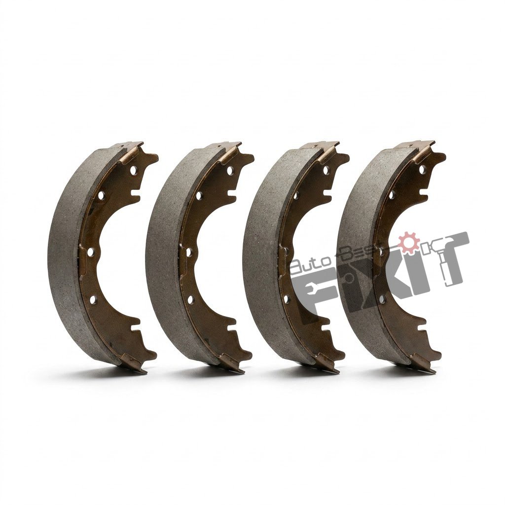 Toyota Qualis REAR BRAKE SHOE (SET)-QUALIS 1999-2004 Petrol | 2003-2004 | SUPER CIRCLE