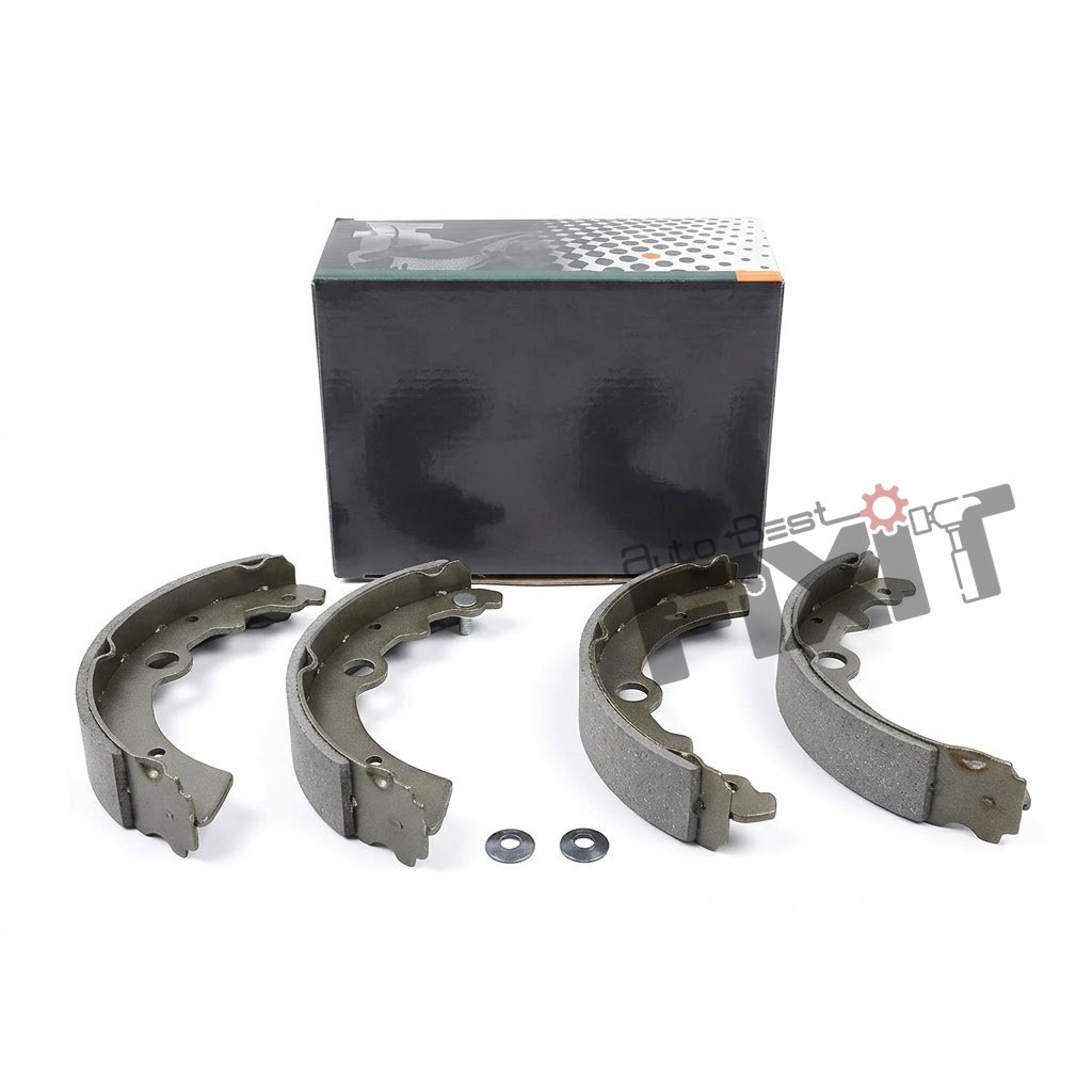 SUPER CIRCLE Maruti Baleno, Dzire, Ignis & Swift Rear Brake Shoe Set for MARUTI BALENO 2015-2021 — OEM Brake Shoes Spare