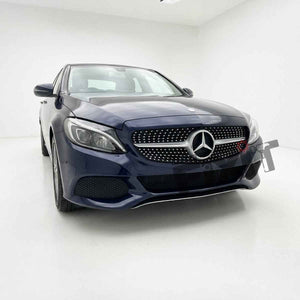 Mercedes-Benz C-Class (2015-18) Diamond Grille | ABS Plastic Material | Direct-Fit Replacement Part