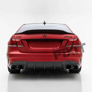 Mercedes-Benz E-Class (2009-12) Gloss - Black Boot Lip Spoiler | ABS Plastic Material | Custom-Fit Add-On
