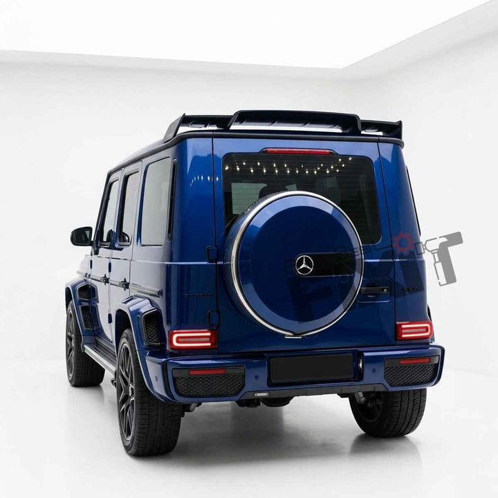 Mercedes-Benz G-Wagon (G-Class) (2020-26) Gloss - Black Roof Spoiler | ABS Plastic Material | Custom-Fit Add-On
