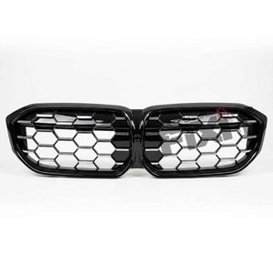 BMW 3 Series (2023-26) Diamond Grille - Silver | ABS Plastic Material | Direct-Fit Replacement Pa