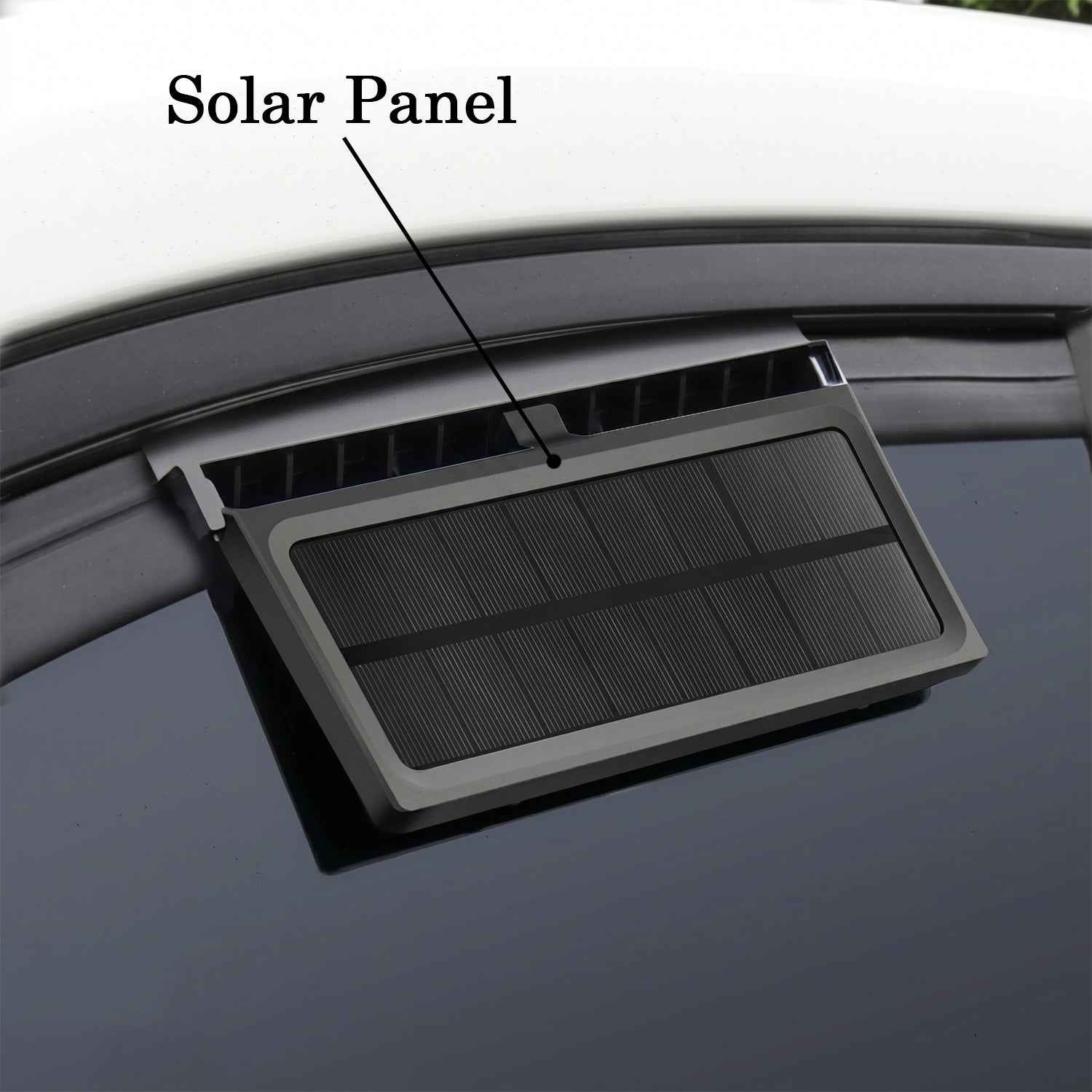 Solar Powered Car Window Ventilation Fan (1 Pc)