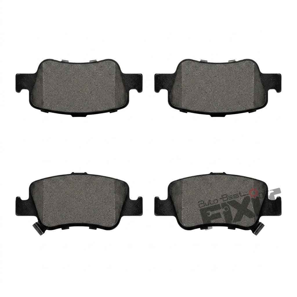 Toyota Corolla Altis E140 REAR BRAKE PAD (SET)-BALENO 2016-2020/COROLLA ALTIS 2008-2020/YARIS 2018-2021 Petrol | 2008-2011 | SUPER CIRCLE