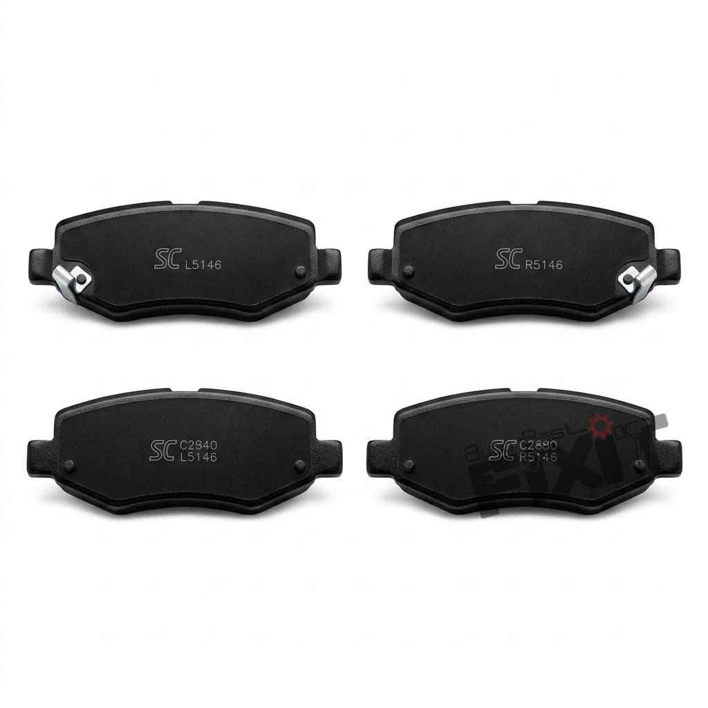 Tata Aria REAR BRAKE PAD (SET)-ARIA 2010-2017/HARRIER 2019-2019/HEXA 2017-2020/SAFARI STORME 2012-2019 Diesel | 2019-2019 | SUPER CIRCLE