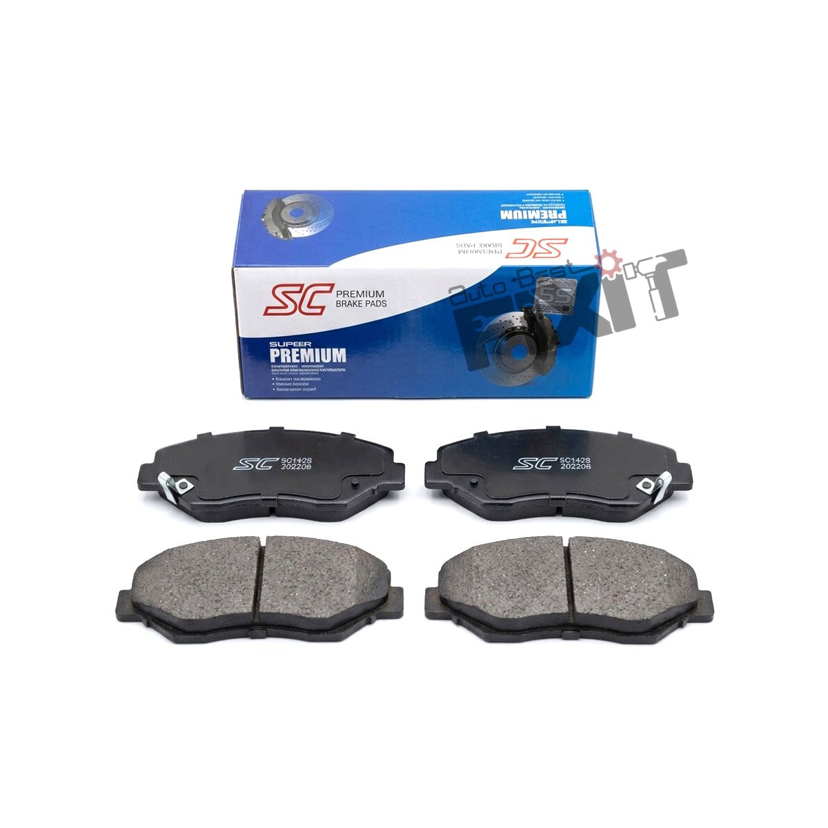 Honda Cr-V FRONT BRAKE PAD (SET)-CR-V 2004-2006 Petrol | 2004-2006 | SUPER CIRCLE