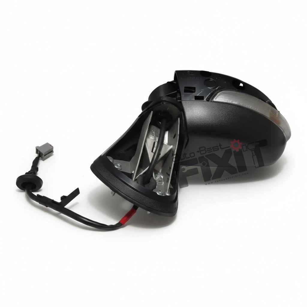 High-performance mirror rear view lh replacement for Ecosport 2013-2021 showing heavy-duty connector pins and clean unit housing assembly.
