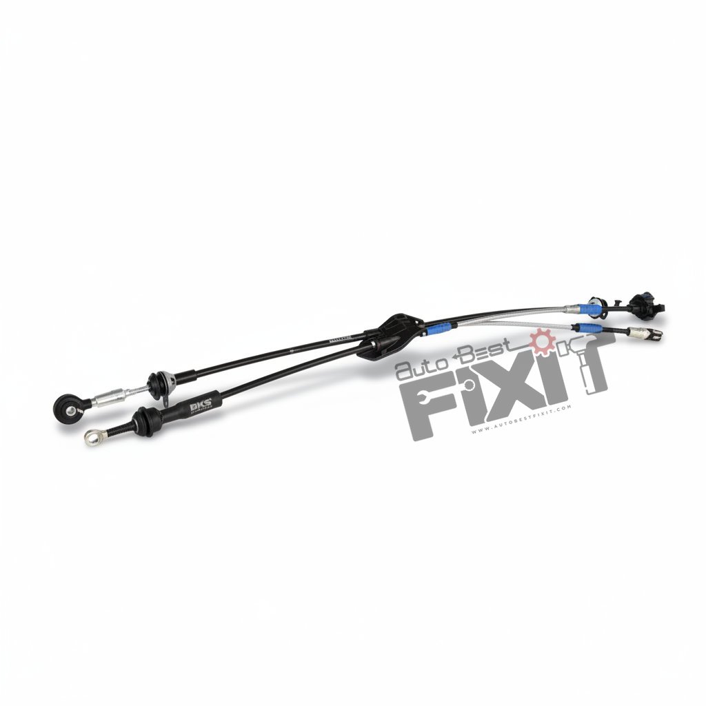 FORD CABLE ASSY SELECTOR LEVER CONTROL-ASPIRE 1ST GEN 2015-2018 PTL/ECOSPORT 2013-2021 PTL/FIGO 2ND GEN 2015-2019 PTL Compatible with FORD ECOSPORT Vehicle_1