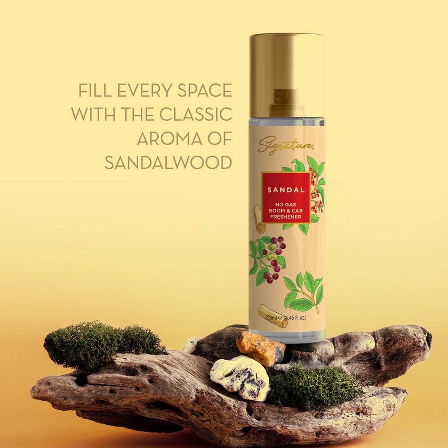 Signature Sandal Room Car Freshener Spray 250 Ml