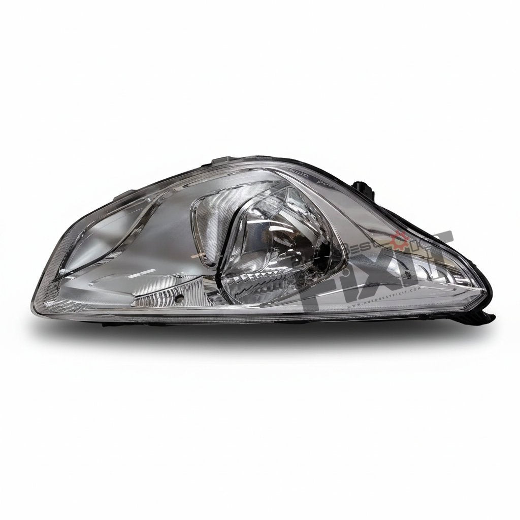 FORD HOUSING- HEADLAMP, RH, CHROMED HEADLAMP MOLDINGS-ASPIRE 1ST GEN 2015-2018/FIGO 2ND GEN 2015-2019 Compatible with FORD FIGO Vehicle