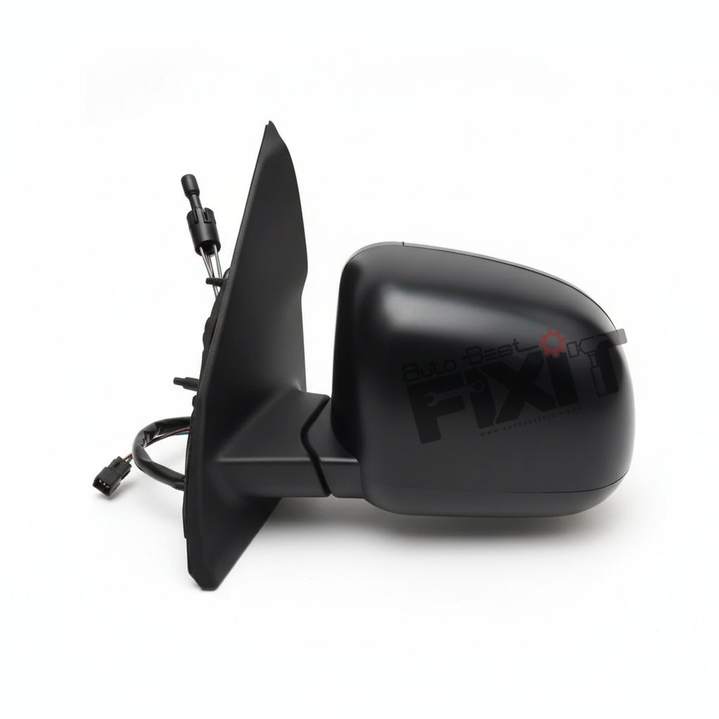 FORD MIRROR ASSEMBLY, LH, MANUAL DUAL MIRROR- MANUAL FOLD BACK , SIDE REPEAT FLASHER-ASPIRE 1ST GEN 2015-2021/FIGO 2ND GEN 2015-2019/FREESTYLE 2018-2022 Compatible with FORD FIGO Vehicle_1