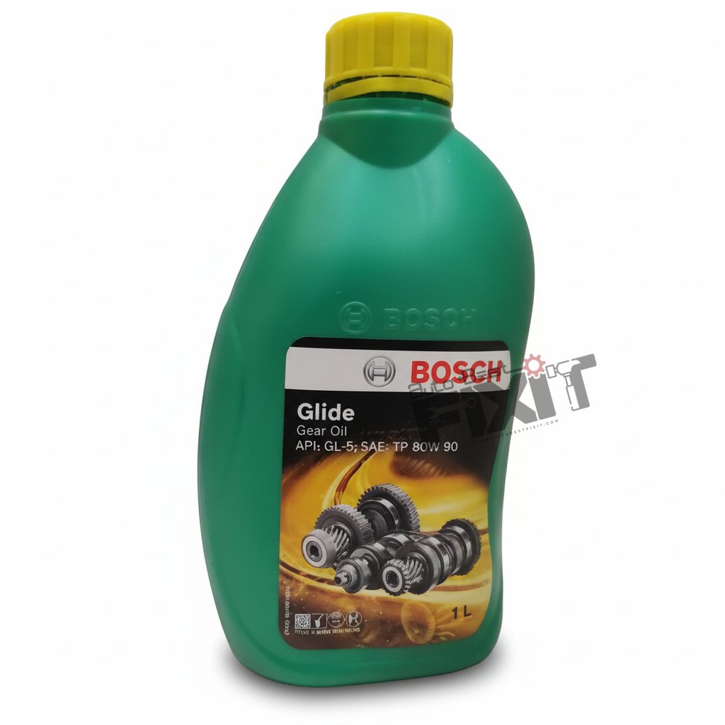 BOSCH TRANSMISSION OIL 80W-90 (GEAR OIL) 1 LITER-BOSCH Compatible with CHEVROLET 1000 Vehicle