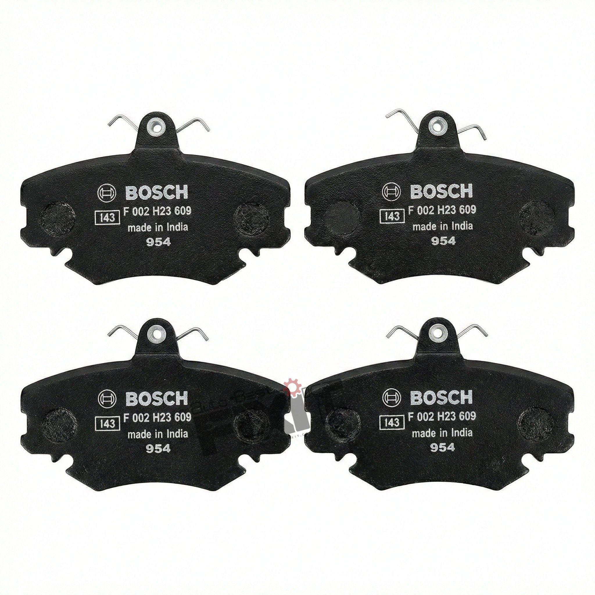 BOSCH FRONT BRAKE PAD SET-EVERITO 2016-NOW/VERITO 2011-2019/LOGAN 2004-2013 Compatible with MAHINDRA LOGAN Vehicle_1
