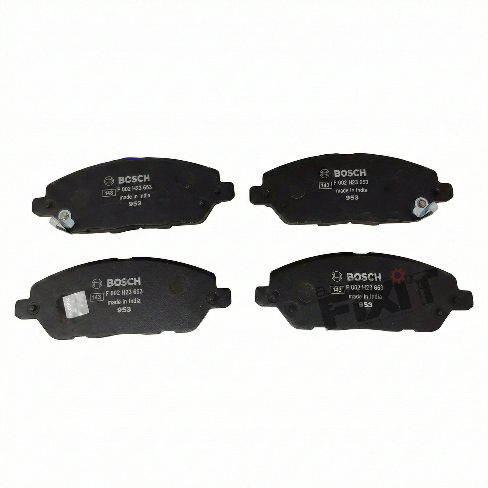 BOSCH FRONT BRAKE PAD SET-BOLERO 2012-NOW/GENIO 2011-2017/TUV 300 2015-2021/XYLO 2009-2021 Compatible with MAHINDRA BOLERO Vehicle_1