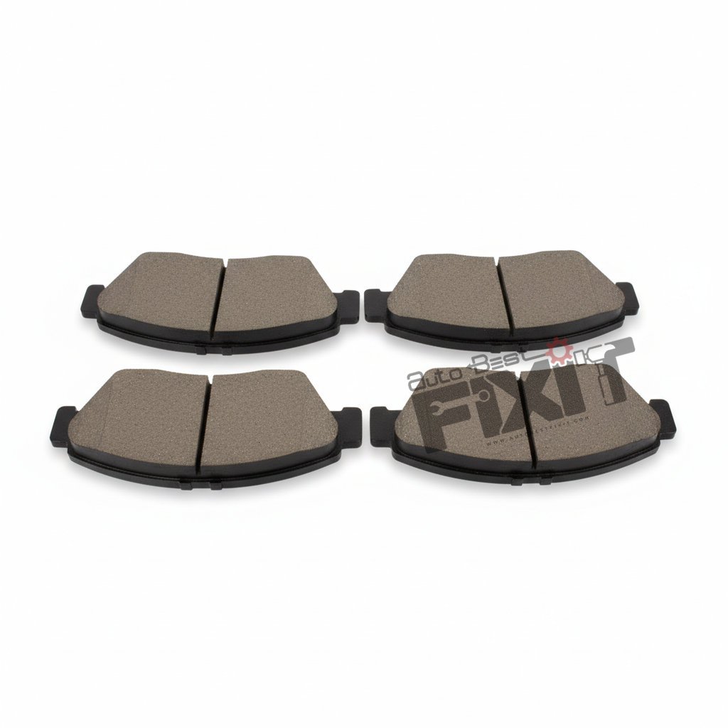 BOSCH FRONT BRAKE PAD SET-CITY 4TH GEN 2003-2006 Compatible with HONDA CITY Vehicle_2