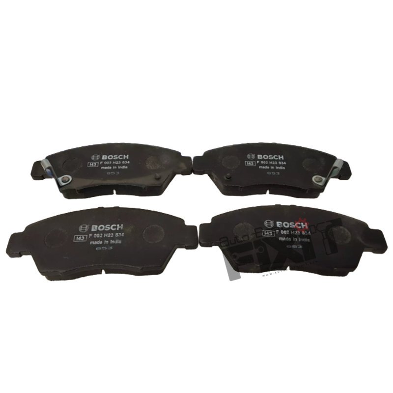 BOSCH FRONT BRAKE PAD SET-CITY 4TH GEN 2003-2006 Compatible with HONDA CITY Vehicle_1