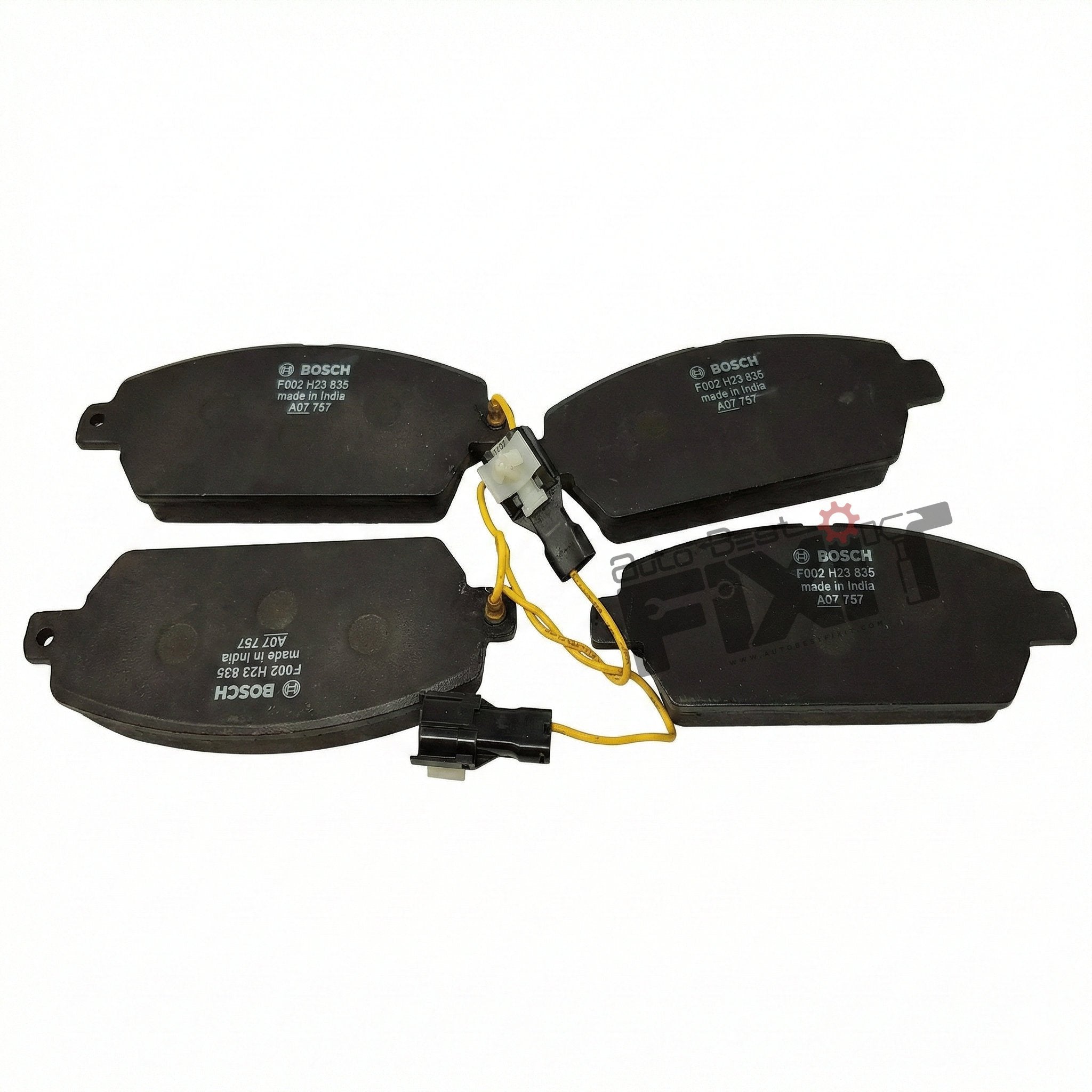 BOSCH FRONT BRAKE PAD SET-XUV500 2011-2022 Compatible with MAHINDRA XUV500 Vehicle_1