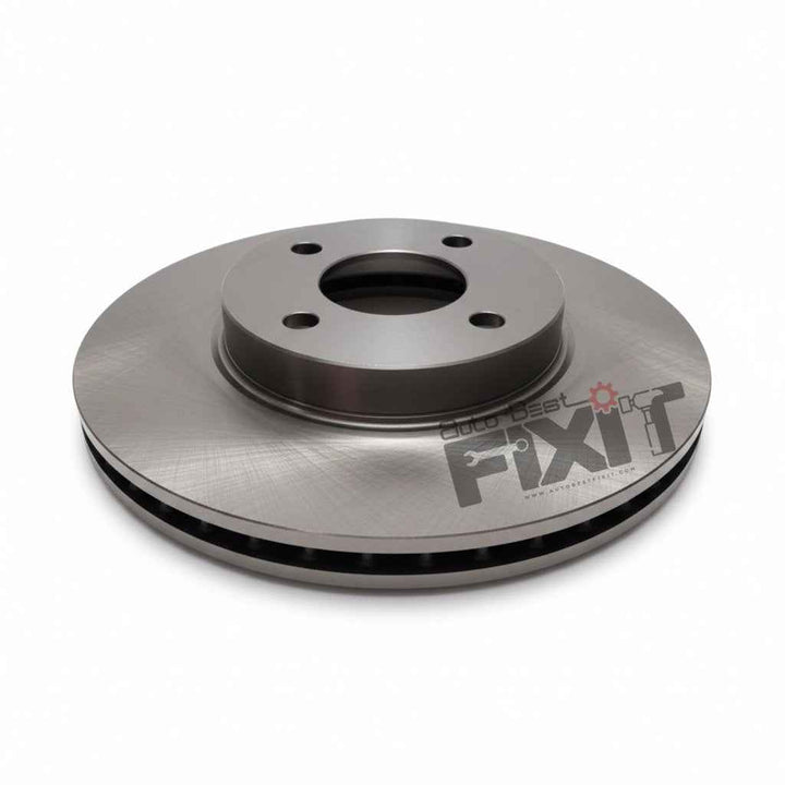 Bosch Nissan Micra F/l, Micra & Micra Active Front Brake Disc 2010-2018 – Alternate Angle View
