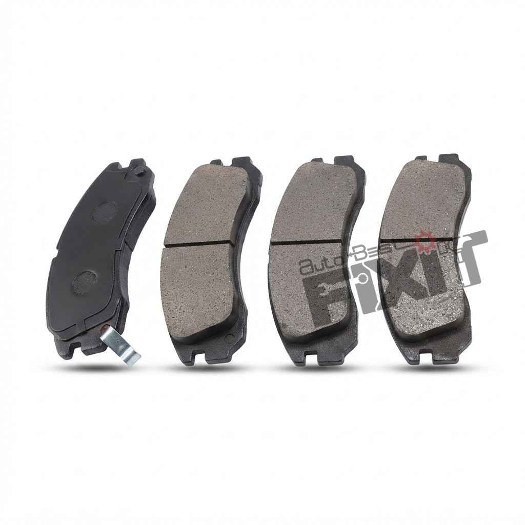 Bosch Mitsubishi Pajero Sfx Front Brake Pads 1997-2010 – Alternate Angle View