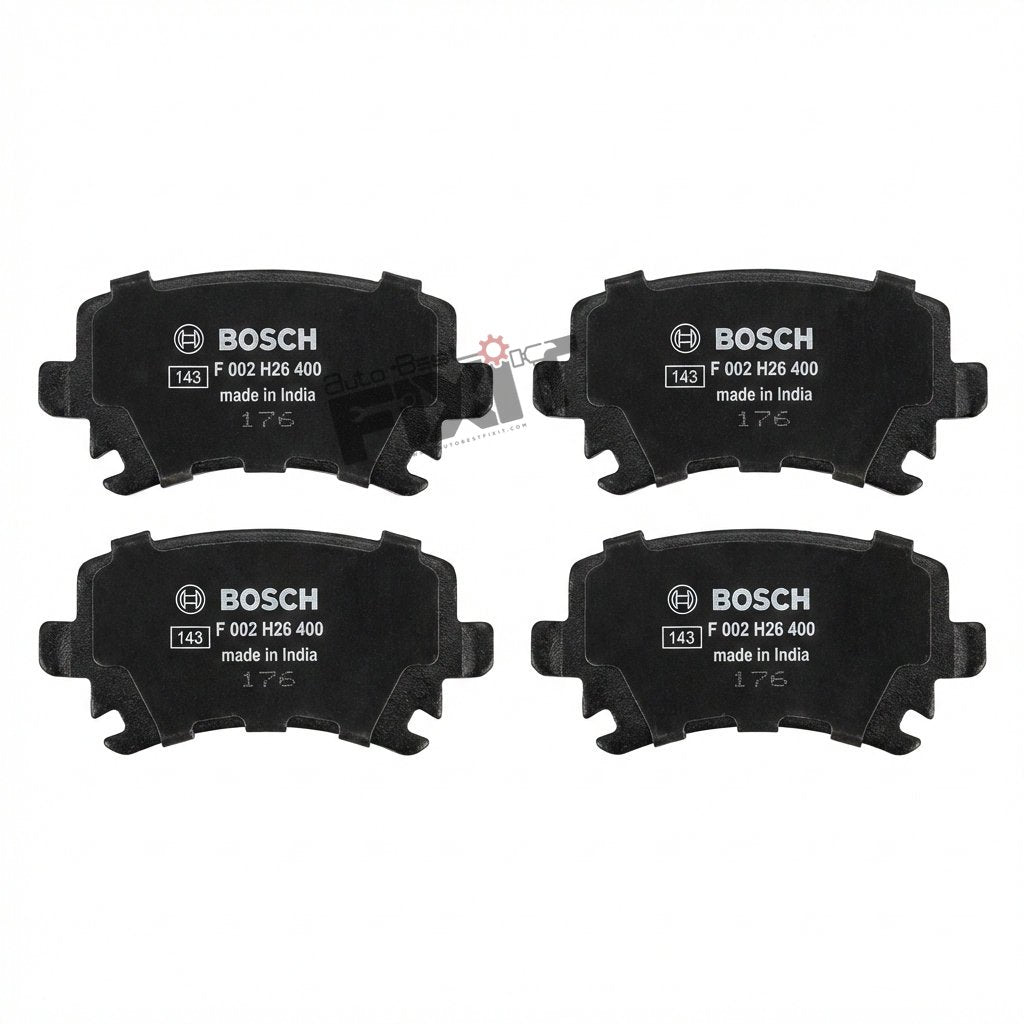 BOSCH REAR BRAKE PAD SET-LAURA 2004-2014/YETI 2010-2018/JETTA 2008-2019/VENTO 2ND GEN 2014-2020 for AUDI A3 (8P7)