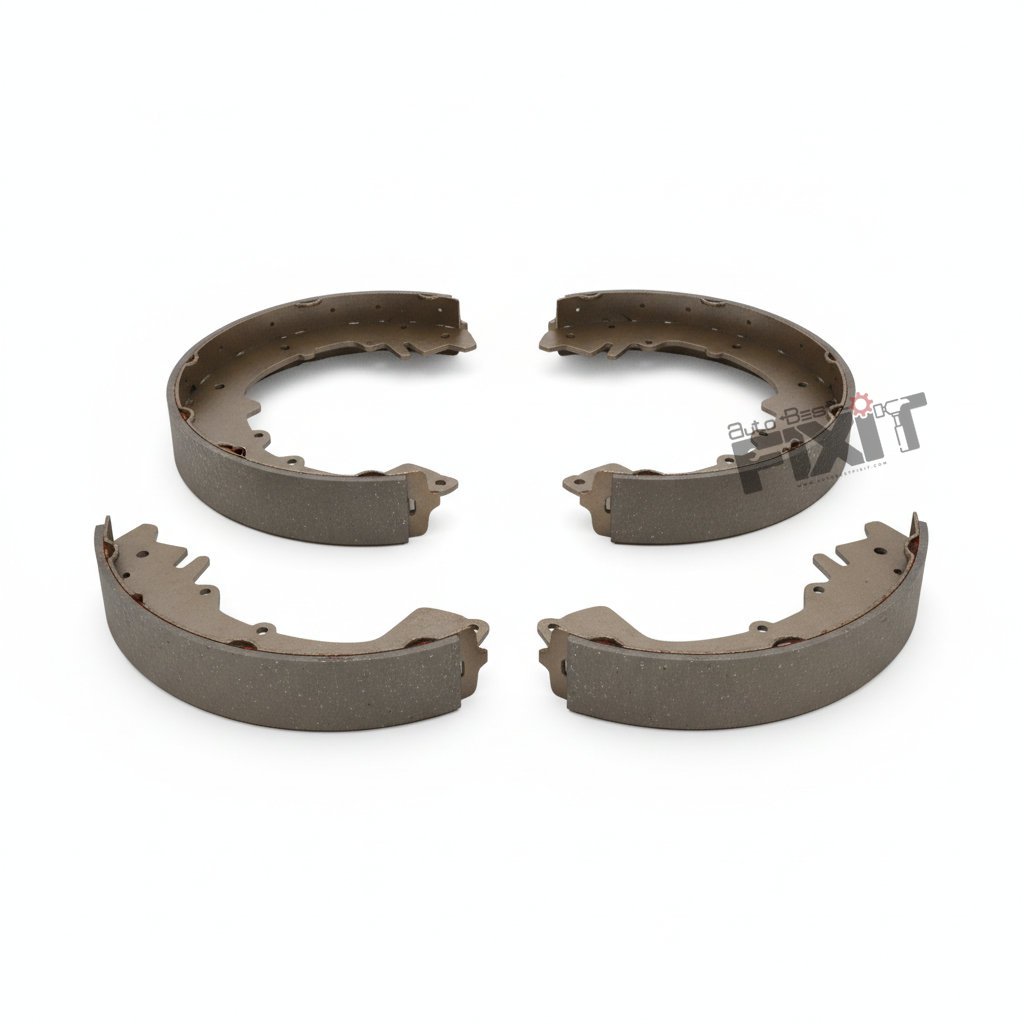 BOSCH REAR BRAKE SHOE SET-BOLERO NEO 2021-NOW/GENIO 2011-2017/SCORPIO 2006-NOW/THAR 2ND GEN 2020-NOW/TUV 300 2015-NOW/XYLO 2009-2021 Compatible with MAHINDRA BOLERO NEO Vehicle