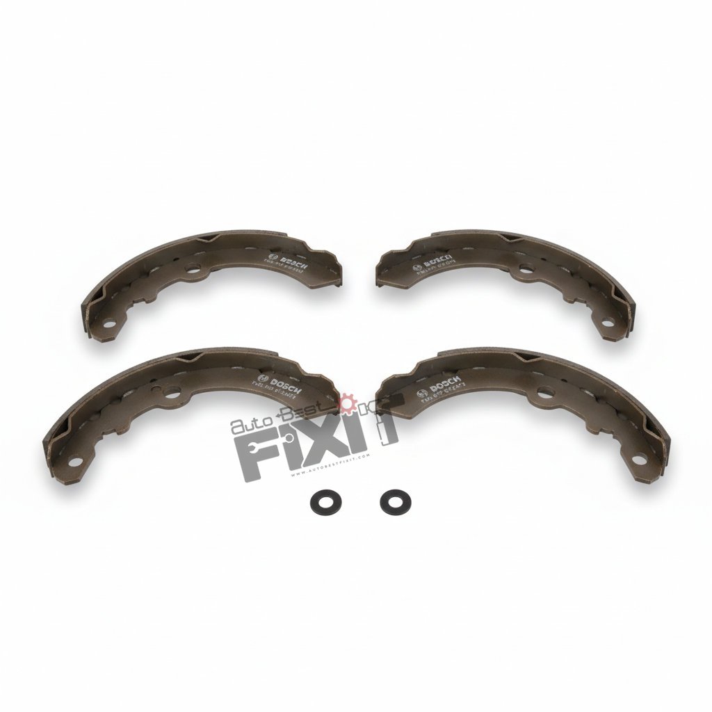 Premium Rear Brake Shoe Set for Alto 800 1st Gen 2012-2019 | OEM Quality | BKS Motors F002H264178F8