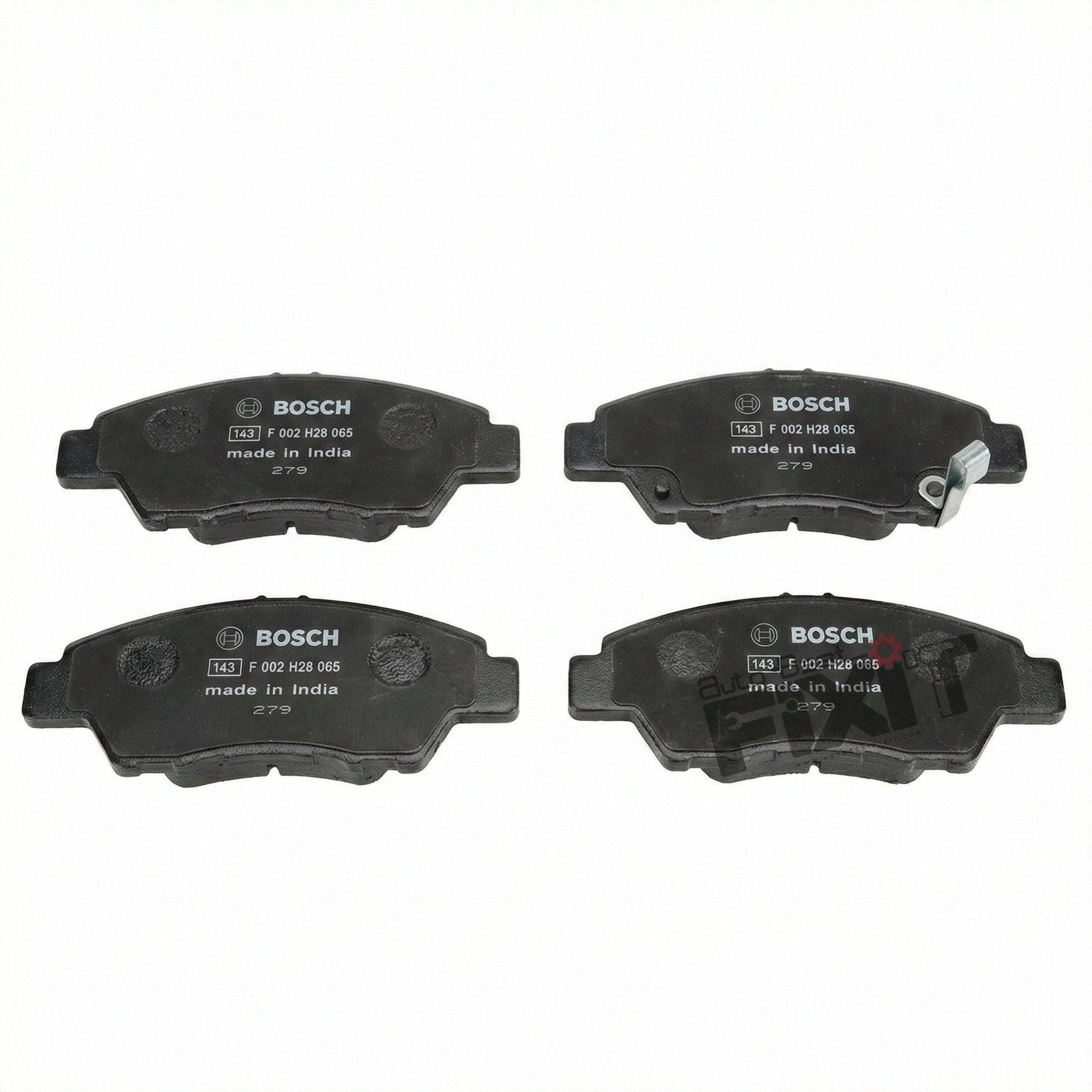 BOSCH FRONT BRAKE PAD SET-CITY 2009-2023/JAZZ 1ST GEN 2009-NOW for HONDA CITY