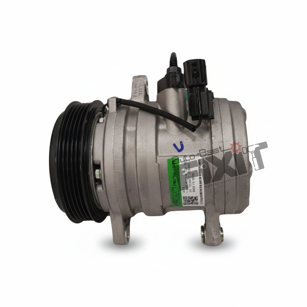 HANON COMPRESSOR ASSEMBLY-KUV 100 2016-NOW Compatible with MAHINDRA KUV 100 Vehicle