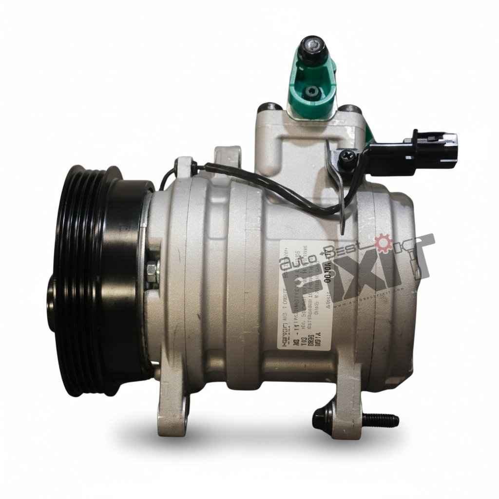 HANON COMPRESSOR ASSEMBLY-I10 1.1 1ST GEN 2007-2013 Compatible with HYUNDAI I10 Vehicle - Alternate Angle