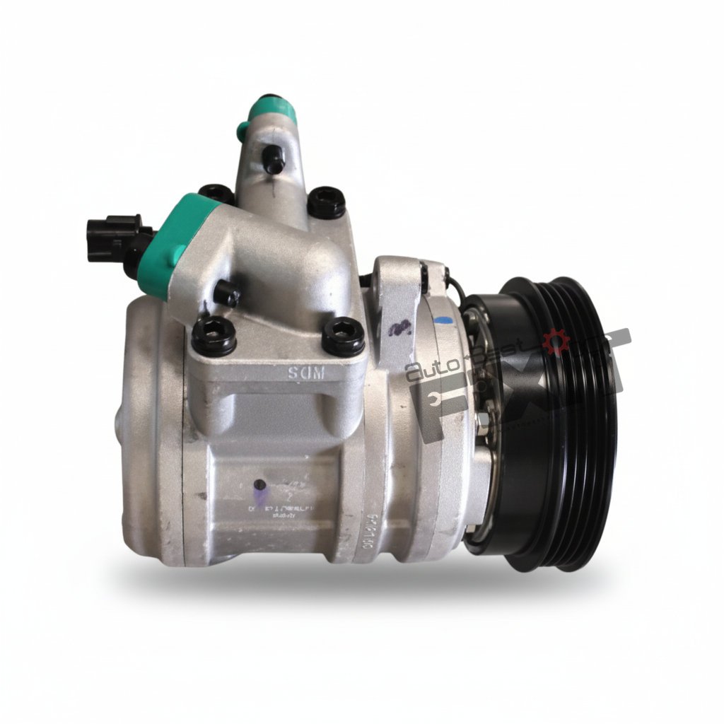 HANON COMPRESSOR ASSEMBLY-I10 1.1 1ST GEN 2007-2013 Compatible with HYUNDAI I10 Vehicle_1