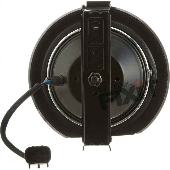 Mahindra Bolero Front Fog Lamp Assembly Chrome Rim Yellow Glass (Fog Light) | 2004-2020 | UNO MINDA