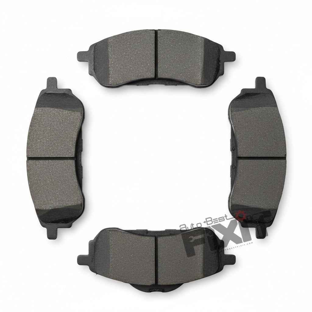 FORD PAD - BRAKE-ENDEAVOUR 3RD GEN 2019-2022 Compatible with FORD ENDEAVOUR Vehicle