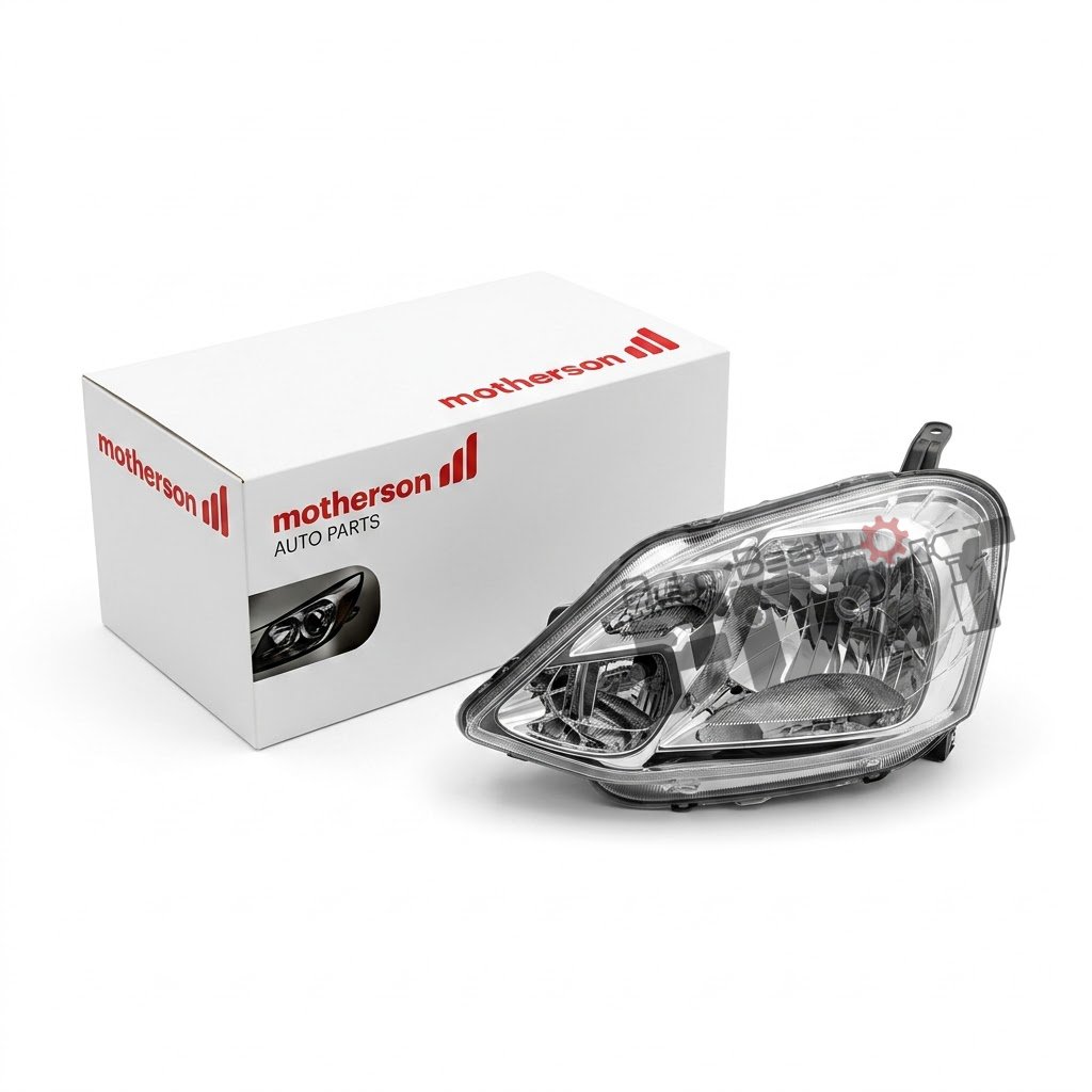 Toyota Etios & Platinum Etios Headlamp Assembly Right MOTHERSON Headlight — Compatible with TOYOTA ETIOS 2010-