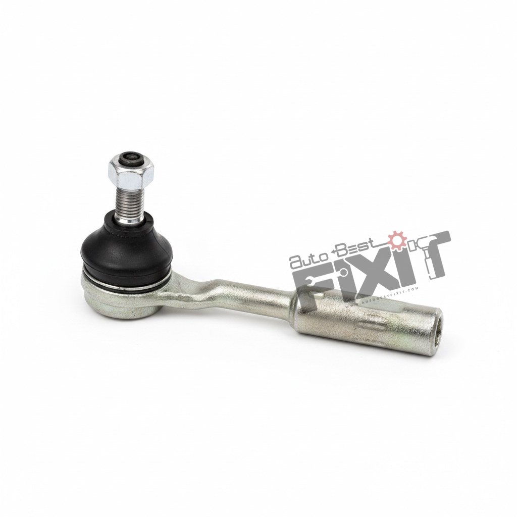 High-performance tie rod end right replacement for Compass 2017-2021 showing heavy-duty connector pins and clean unit housing assembly.