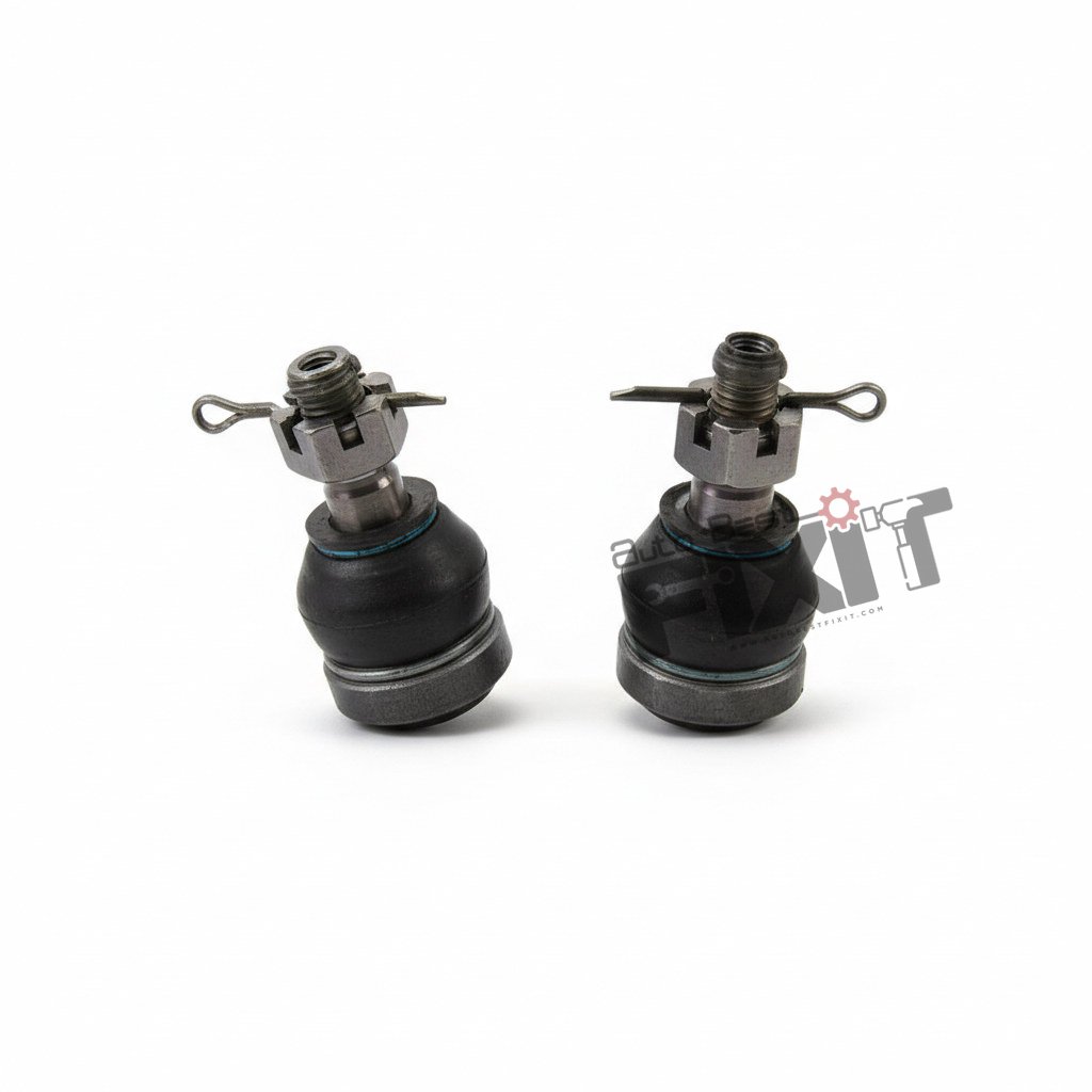 High-performance suspension ball joint set replacement for Amaze 1st Gen 2013-2018 / Brio 1st Gen 2011-2019 showing heavy-duty connector pins and clean unit housing assembly.