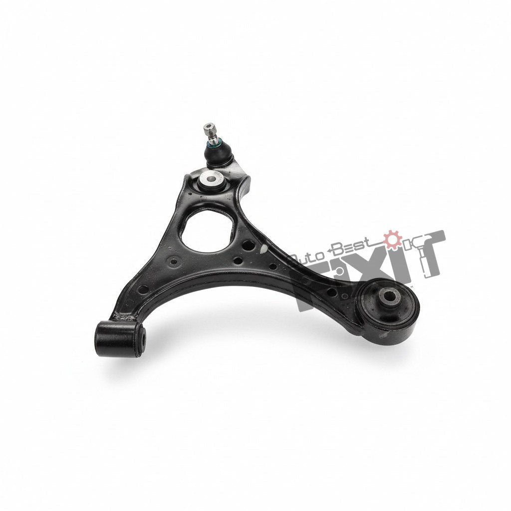 High-performance track control arm left replacement for Civic 8Th Gen 2006-2012 showing heavy-duty connector pins and clean unit housing assembly.