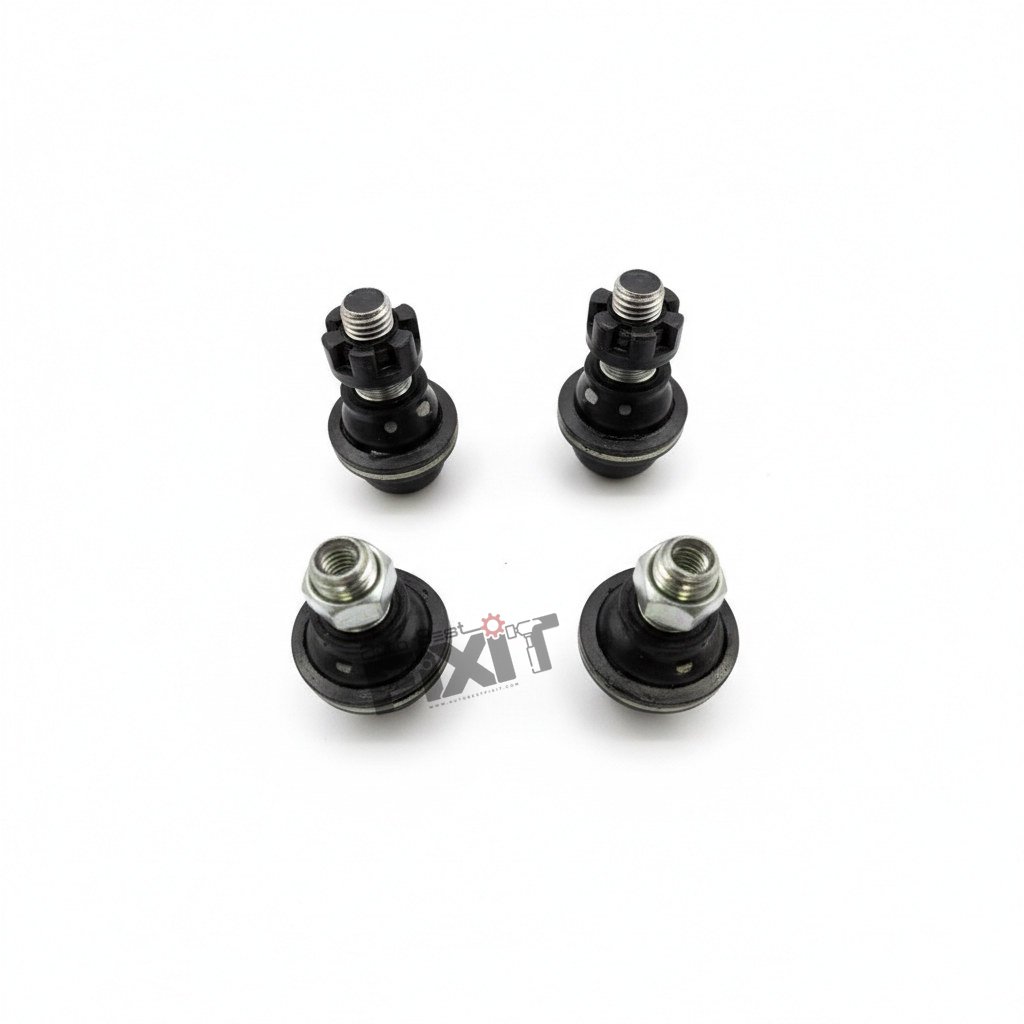 AUTOKOI SUSPENSION BALL JOINT (SET OF 4)-BOLERO 2004-NOW/MARSHA 1996-2008/MAXI TRUCK 2012-NOW/MAXX 2004-2013/SUPRO TRUCK 2015-2020/THAR 1ST GEN 2010-2015 Compatible with MAHINDRA BOLERO Vehicle