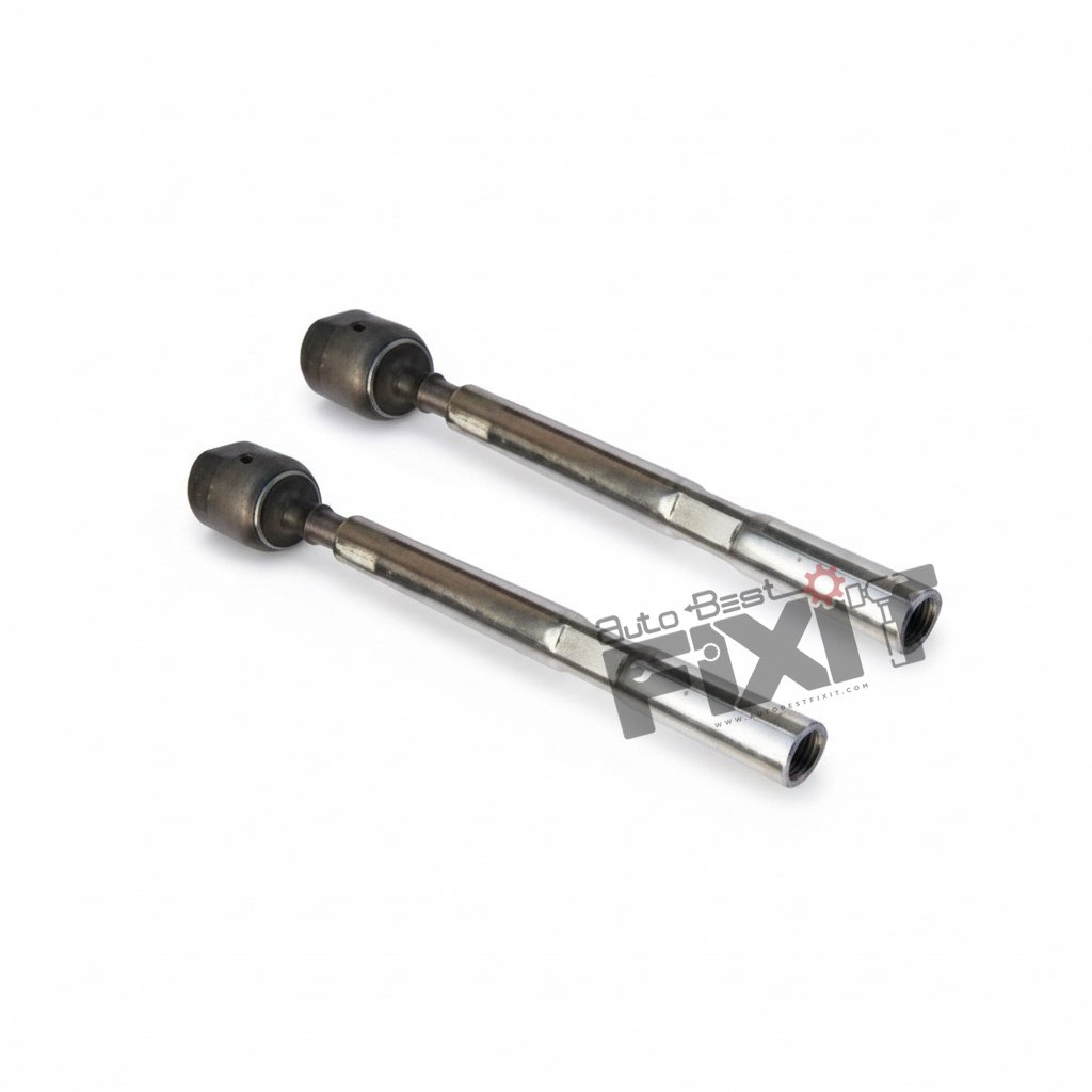 High-performance inner tie rod set replacement for Alto 2000-Now / Wagon R 1st Gen 2003-2010 / Zen 1996-2013 showing heavy-duty connector pins and clean unit housing assembly.
