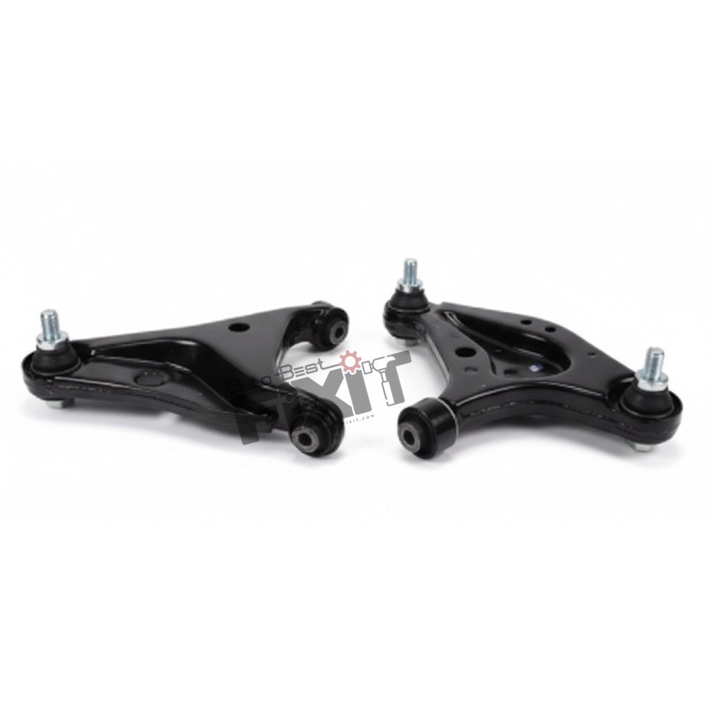 High-performance track control arm set replacement for Everito 2016-Now / Verito 2011-2018 / Logan 2004-2012 showing heavy-duty connector pins and clean unit housing assembly.