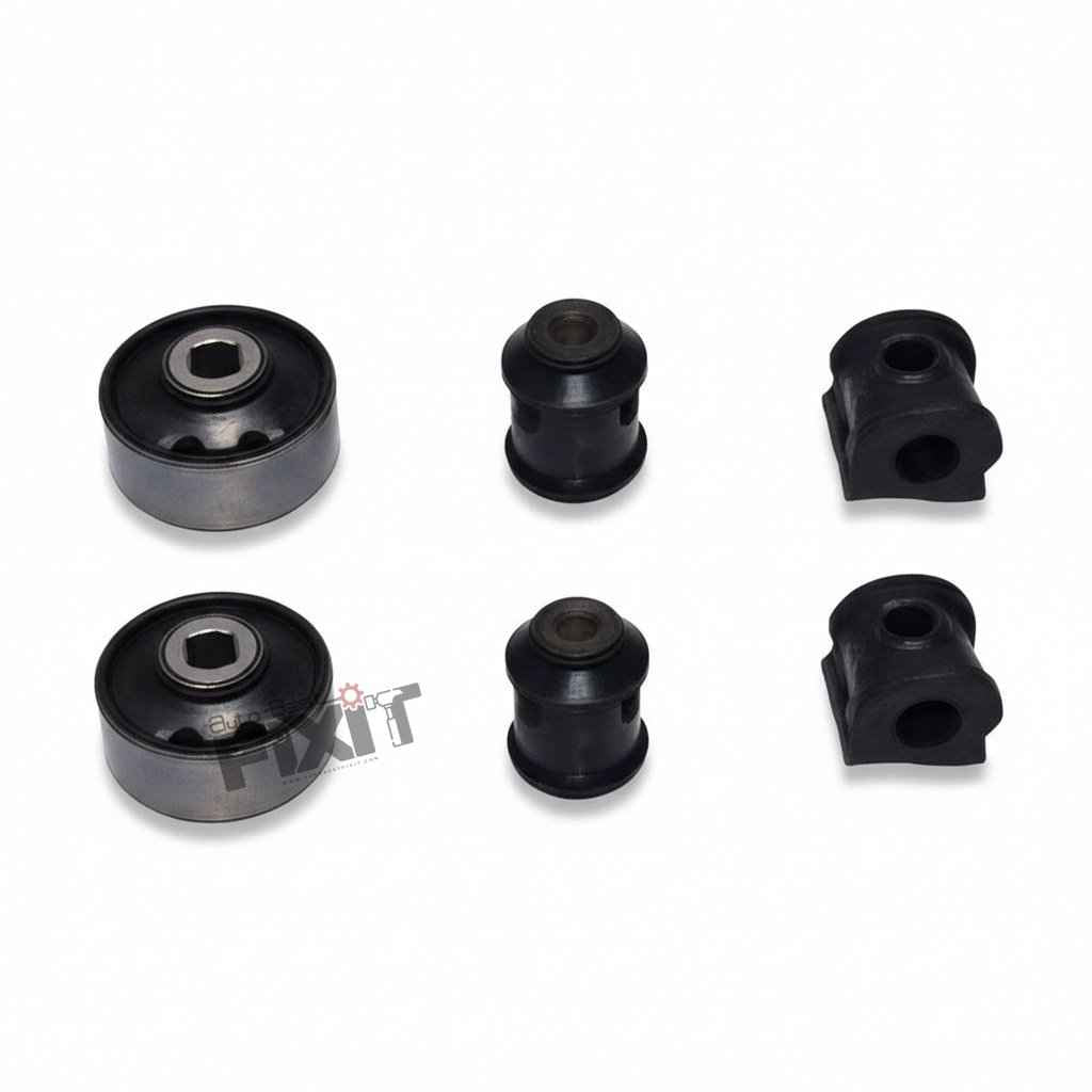 FRONT SUSPENSION BUSH KIT-FABIA 2008-20013/KUSHAQ 2021-NOW/OCTAVIA 2002-2010/RAPID 2011-2021/AMEO 2016-2020/POLO 2009-2019/TAIGUN 2021-NOW/VENTO 2010-2019/TT (8N3) 1998-2006