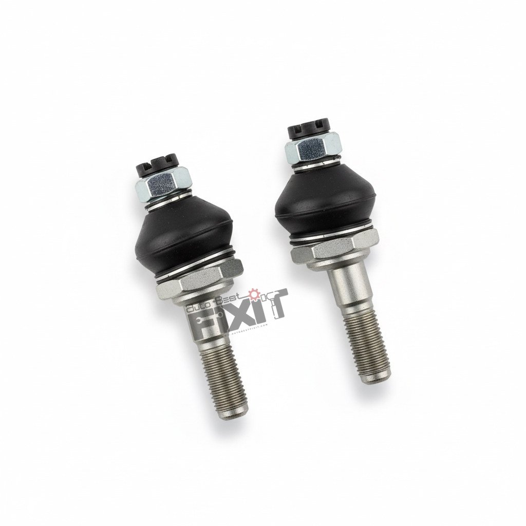 High-performance tie rod end set replacement for Indica 2001-2013 / Indigo 2002-2018 showing heavy-duty connector pins and clean unit housing assembly.