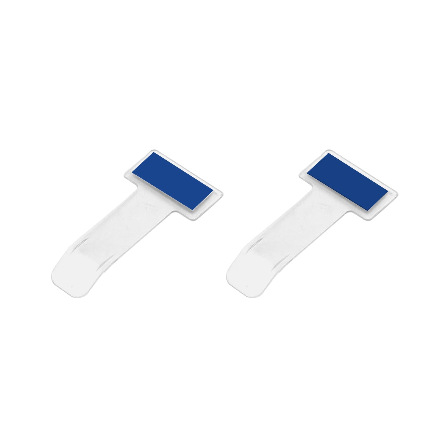 Windscreen Cardholder for Fastag | Transparent Ticket Holder for Car (2 Pc Set)