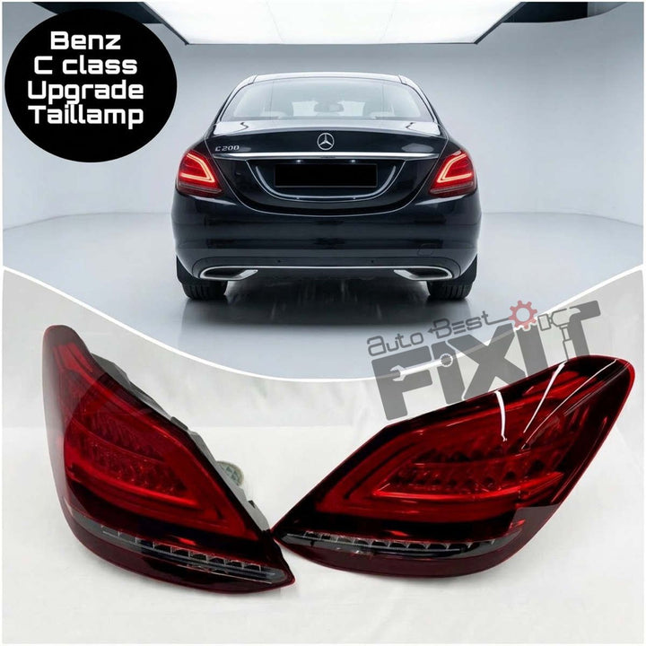 Mercedes-Benz C-Class (W205) Upgrade Taillamps | Petrol OEM Replacement Taillamps (2018-2021)