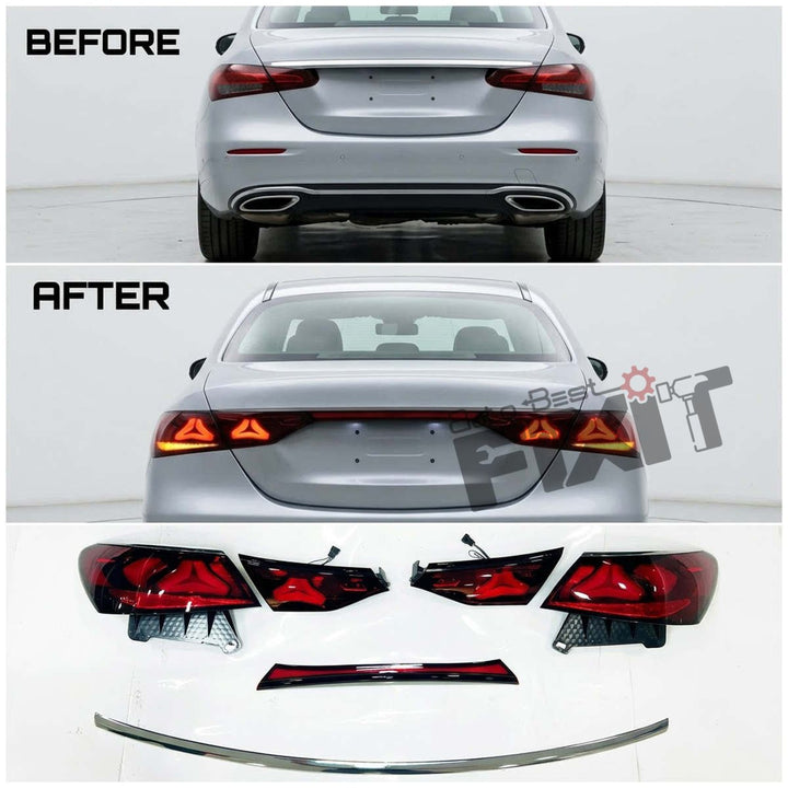 Mercedes-Benz E Class (V213) F/L Upgrade Taillamps | Petrol OEM Replacement Taillamps (2024-2026)