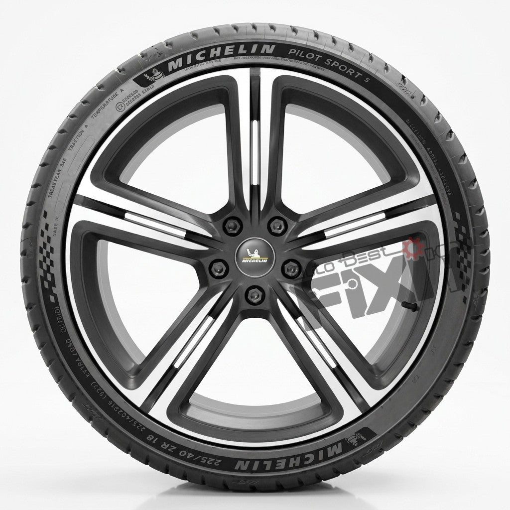 Michelin Michelin Pilot Sport 4S 255/35ZR19 (96Y) XL (Set of 1 Tire Only) Compatible with AUDI 3 Series, M2, Z4 Vehicle