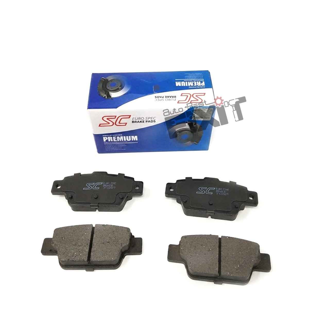 Mahindra Xuv 500 REAR BRAKE PAD (SET)-XUV500 2011-2021 Petrol | 2017-2018 | SUPER CIRCLE